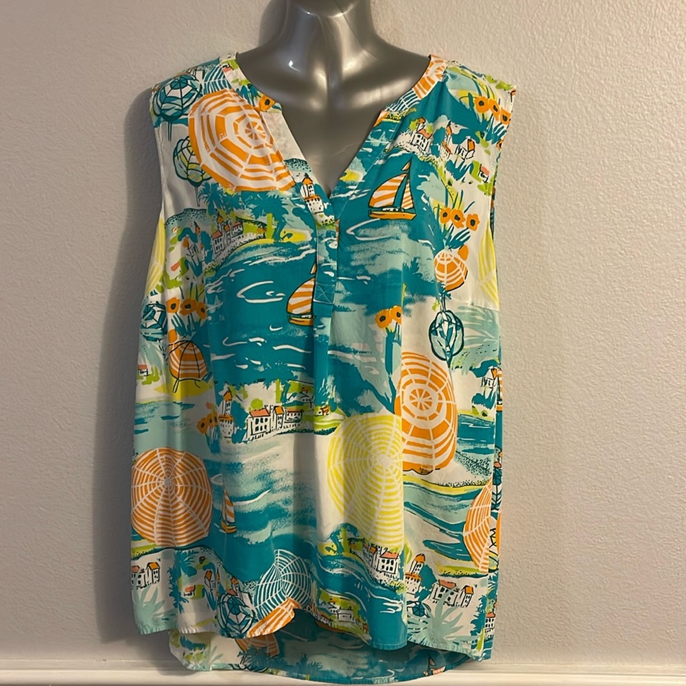 BRAND NEW, Crown & Ivy sleeveless top